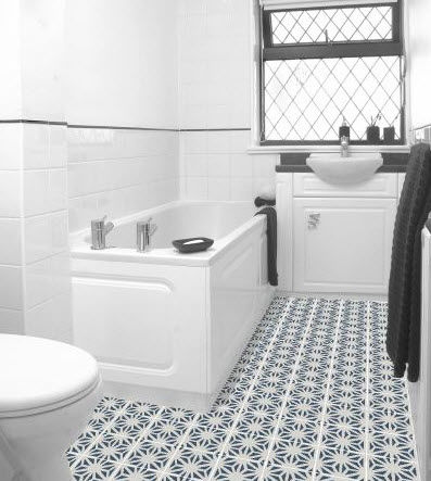 Piastrella in cemento - TUNIS-54 - Granada Tile - levigata / da interno / da bagno