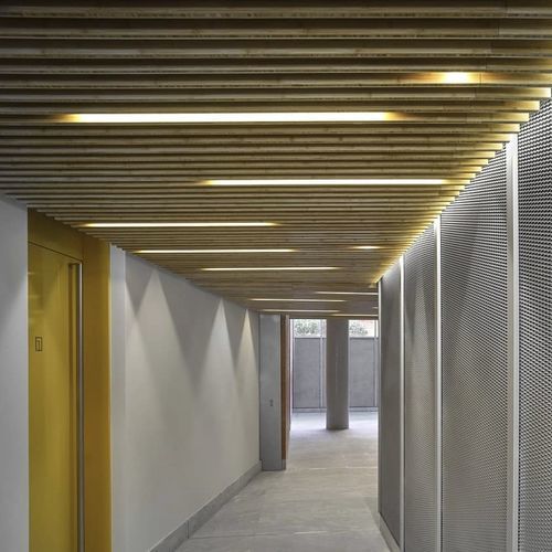 Controsoffitto in bambù - GUBI-SLATS - Grupo GUBIA - a doghe / per sala conferenze / da interno