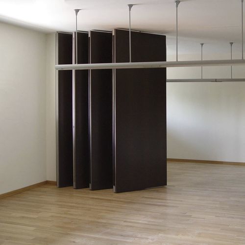 Parete roto-traslante - Grupo GUBIA - in legno / professionale / per open space