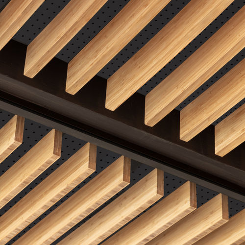 Soffitto a doghe - GUBI_MASSIVE SLATS® - Grupo GUBIA - in bambù / in pannelli / da interno