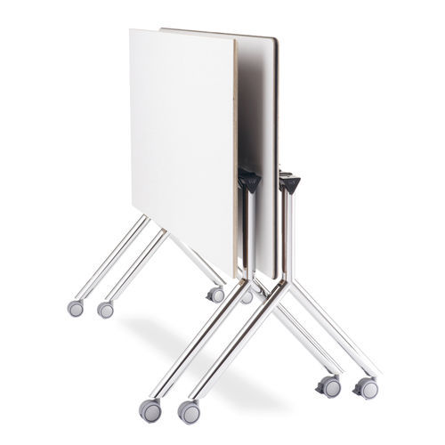 Tavolo contemporaneo - LABDA FLIPTOP I - Casala - in legno / con supporto in metallo / rettangolare
