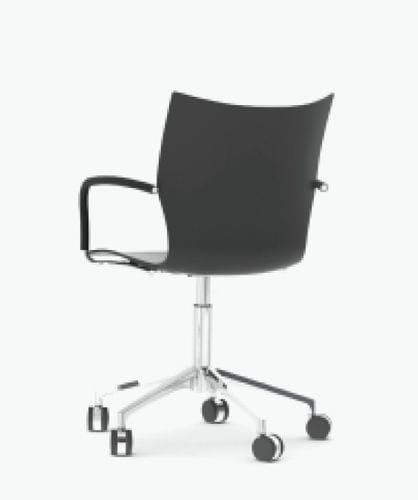 Sedia visitatore contemporanea - ONYX IV - Casala - da interno / in tessuto / in faggio