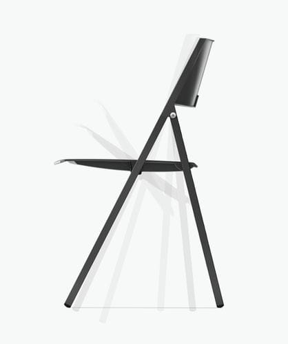 Sedia visitatore contemporanea - AXA - Casala - da interno / in polipropilene / pieghevole