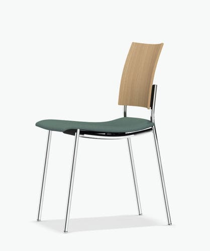 Sedia contemporanea - FENIKS - Casala - da interno / in tessuto / in faggio