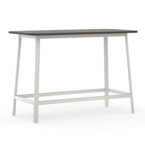 Tavolo contemporaneo - SOLID - Casala - in legno / con supporto in metallo / rettangolare