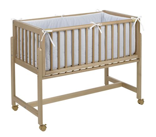 Letto per neonato singolo - BETTY 2-IN-2 - Geuther - contemporaneo / con rotelle / in faggio