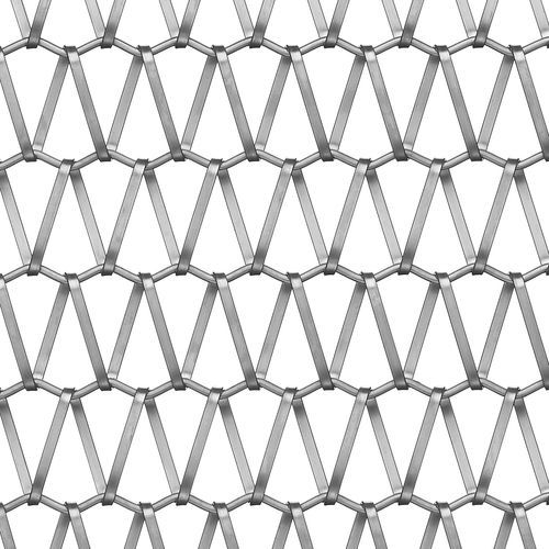 Maglia metallica decorativa - RIDGE - BANKER WIRE - in alluminio / in rame / in acciaio inossidabile