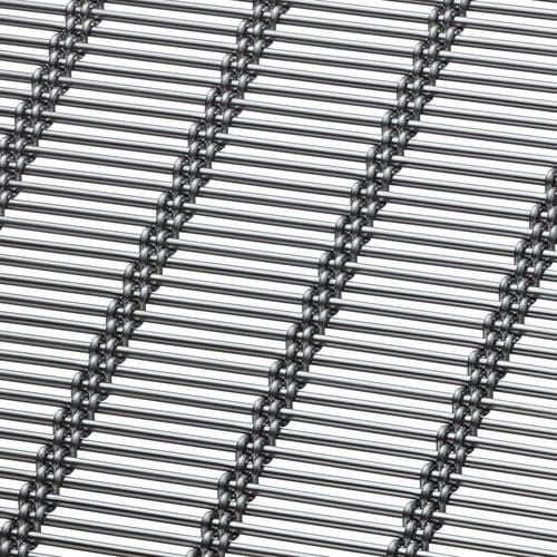 Maglia metallica decorativa - M14Z-3 - BANKER WIRE - in acciaio inossidabile / per facciate / per esterni