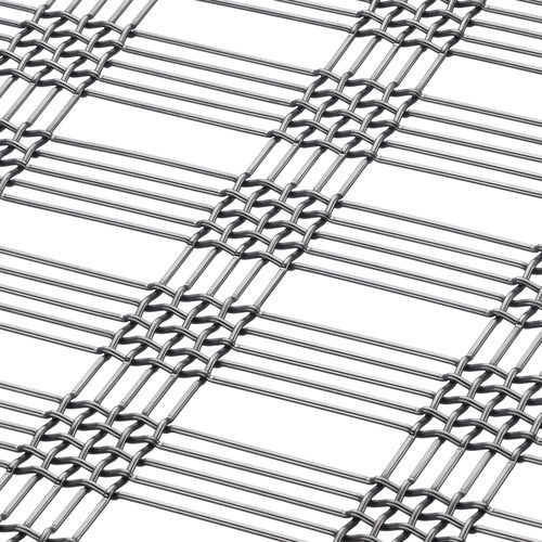 Maglia metallica decorativa - M55Z-2 - BANKER WIRE - in acciaio / in acciaio inossidabile / per edificio