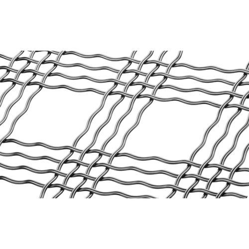 Maglia metallica decorativa - M88-2 - BANKER WIRE - in acciaio / in acciaio inossidabile / per edificio