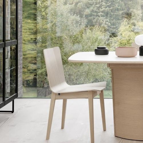 Sedia da pranzo contemporanea - #807  - Skovby - da interno / in tessuto / in pelle
