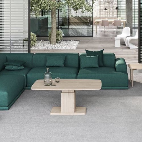 Tavolino basso contemporaneo - #242  - Skovby - in rovere / in noce / in HPL