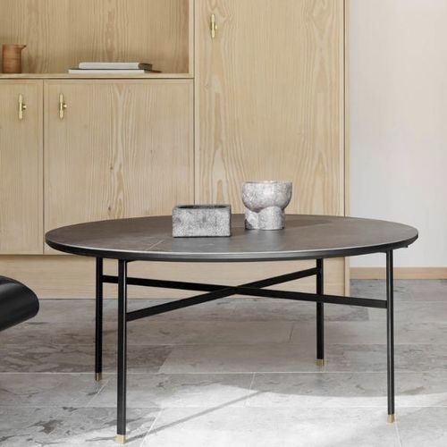 Tavolino basso contemporaneo - #243 - Skovby - in rovere / in noce / in ceramica