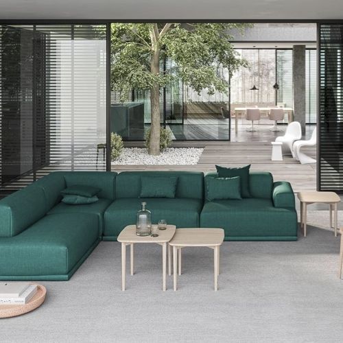 Tavolo d'appoggio contemporaneo - #240 - Skovby - in rovere / in noce / in legno laccato