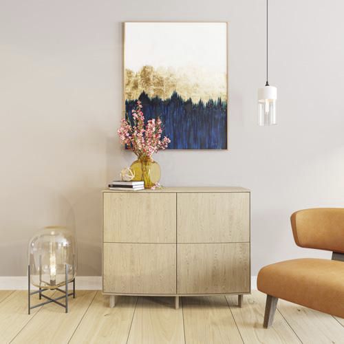Credenza contemporanea - #412 - Skovby - in rovere / in noce / in legno massiccio