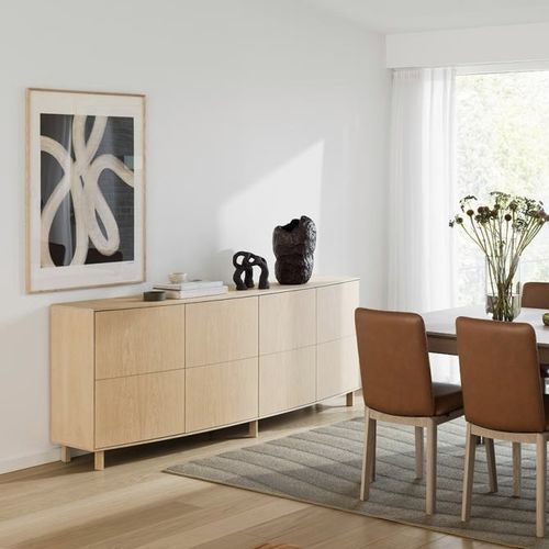 Credenza contemporanea - #414 - Skovby - in rovere / in noce / in legno massiccio
