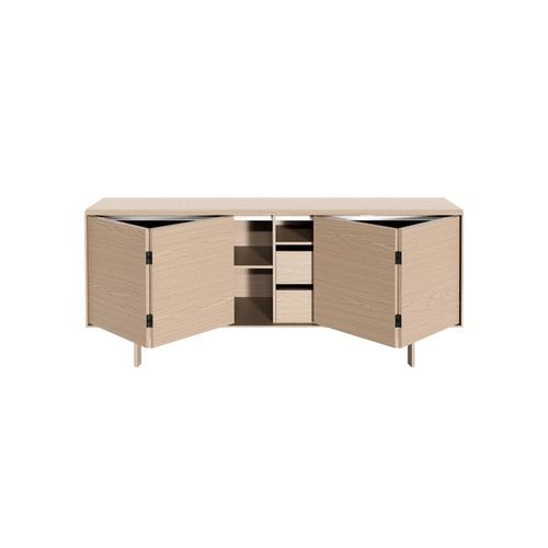 Credenza contemporanea - #544 - Skovby - in rovere / in noce / con ante battenti