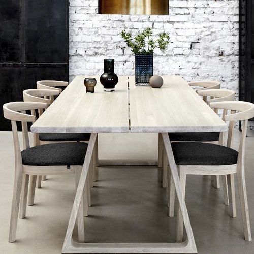 Tavolo da pranzo contemporaneo - #106 - Skovby - in rovere / in noce / in legno oliato