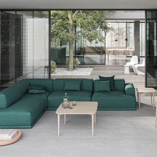 Tavolino basso contemporaneo - #242 - Skovby - in rovere / in noce / in HPL