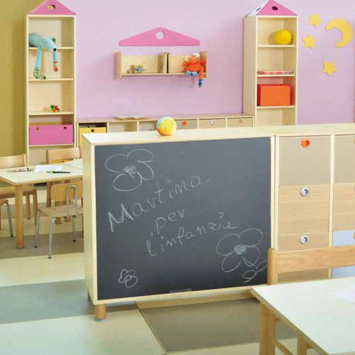 Tabellone magnetico - MI 285 - CAMILLO SIRIANNI SAS - nero / ad isola / in laminato