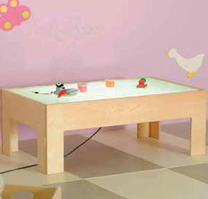 Tavolo da gioco per bambini contemporaneo - MI 571 - CAMILLO SIRIANNI SAS - per asilo nido / per scuola materna / in legno compensato