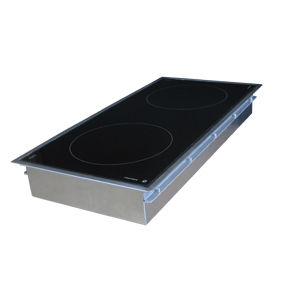 Piano cottura a induzione - GL2 3000 DIR - ADVENTYS - in vetroceramica / professionale / 2 fuochi