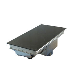 Piano cottura a induzione - GL2 6000 FLR - ADVENTYS - 2 fuochi / da incasso / con comandi tattili
