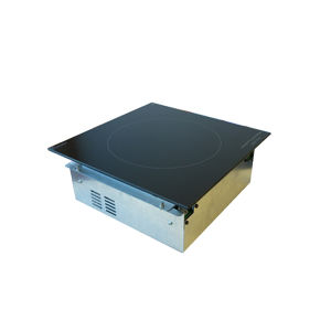 Piano cottura a induzione - KTI1 - ADVENTYS - in vetroceramica / 1  fuoco / da incasso