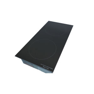 Piano cottura a induzione - KTI2 - ADVENTYS - in vetroceramica / professionale / 2 fuochi