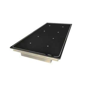 Piano cottura a induzione - KNL8 - ADVENTYS - in vetroceramica / professionale / 8 fuochi