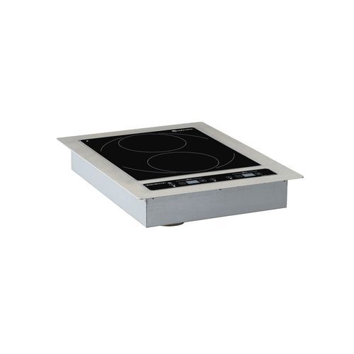 Piano cottura a induzione - D2RIC 3000 - ADVENTYS - professionale / 2 fuochi / da incasso