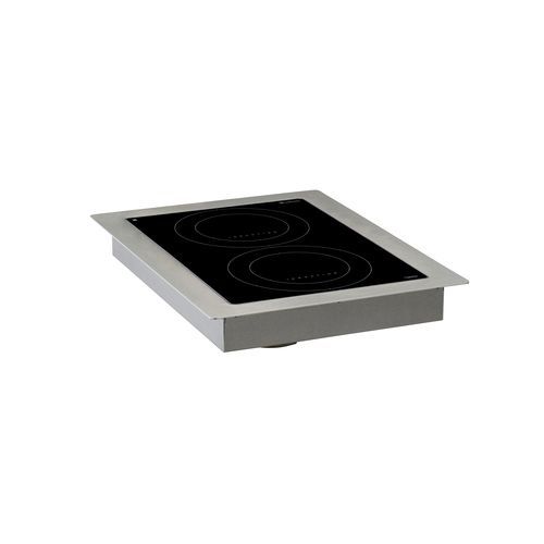 Piano cottura a induzione - D2IM 6000 - ADVENTYS - professionale / 2 fuochi / da incasso