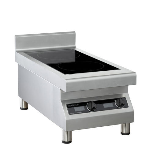 Piano cottura a induzione - MO2I 8000 - ADVENTYS - professionale / 2 fuochi / da appoggio