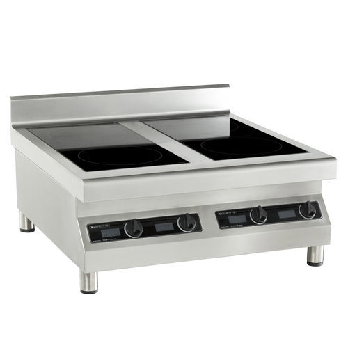Piano cottura a induzione - MO4I 16000 - ADVENTYS - professionale / 4 fuochi / da terra