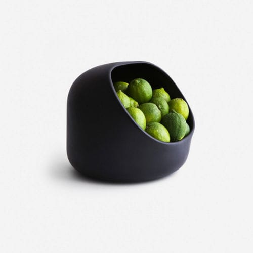 Fruttiera in ceramica - Ô - Moustache - per uso domestico