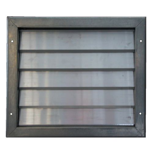 Serranda di areazione in alluminio - UEK - SCHAKO KG - in acciaio galvanizzato / in plastica / per scarico di pressione
