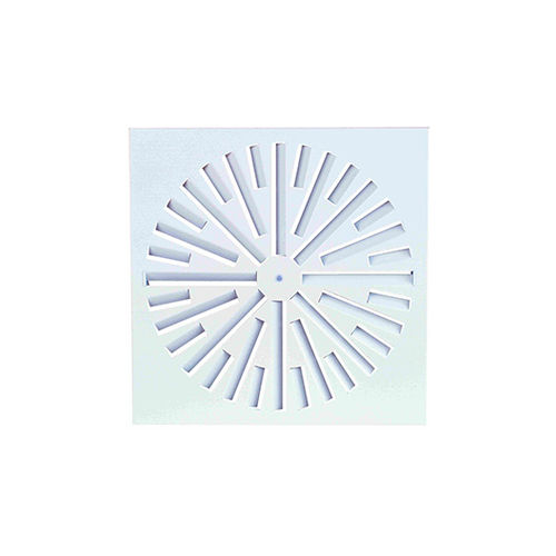 Diffusore d'aria da soffitto - DO - SCHAKO KG - quadrato / rotondo / in lamiera d'acciaio
