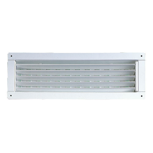 Griglia di ventilazione in acciaio galvanizzato - KGF - SCHAKO KG - rettangolare / per esterni / professionale