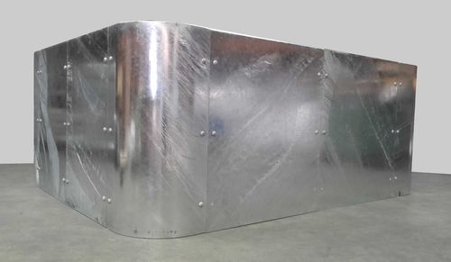 Fioriera in acciaio galvanizzato - STEELAB - ATELIER SO GREEN - rettangolare / contemporanea / per spazi pubblici