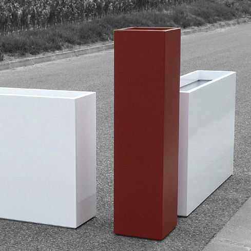 Fioriera in fibrocemento - IRF125.30H80 - IMAGE'IN - ATELIER SO GREEN - rettangolare / quadrata / modulabile