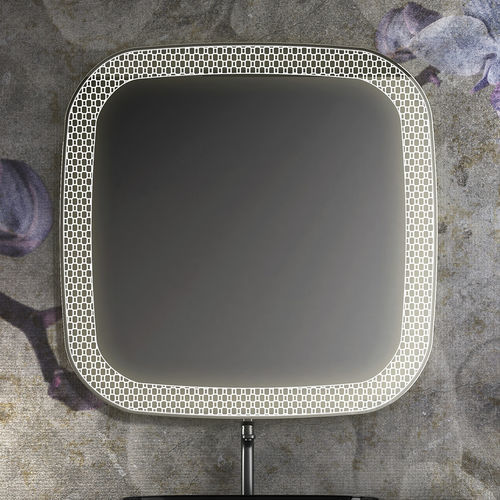 Specchio a muro - RI-TRATTI - ARTELINEA - contemporaneo / rettangolare / rotondo