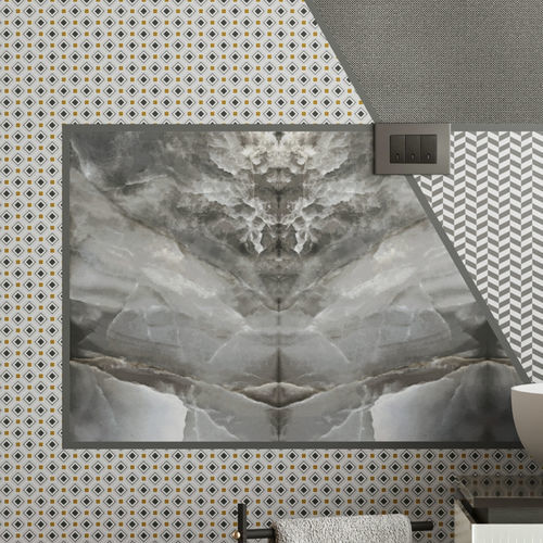 Rivestimento murale per interni - CE - ARTELINEA - in ceramica / liscio / aspetto carta da parati