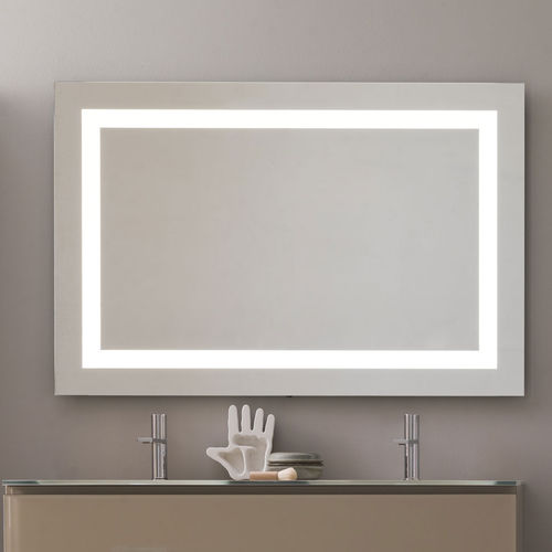 Specchio da bagno a muro - FLASH - ARTELINEA - contemporaneo / rettangolare / verticale