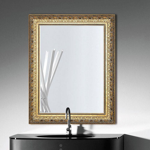 Specchio da bagno a muro - FRAME - ARTELINEA - classico / rettangolare / in legno