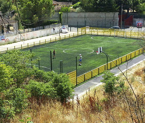 Impianto sportivo polivalente per enti locali - CITY FOOT® CLASSIQUE - GROUPE SAE - TENNIS D'AQUITAINE