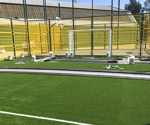 Prato sintetico - G20 MONOFILAMENTS - GROUPE SAE - TENNIS D'AQUITAINE - in rotoli / per campo sportivo
