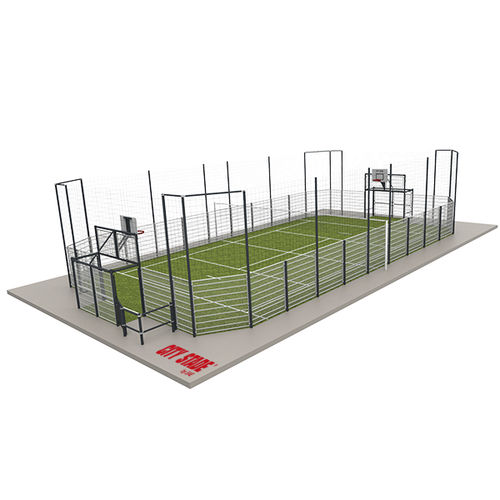 Impianto sportivo polivalente per parco giochi - CITY PRIMA® SECURITE - GROUPE SAE - TENNIS D'AQUITAINE - per enti locali