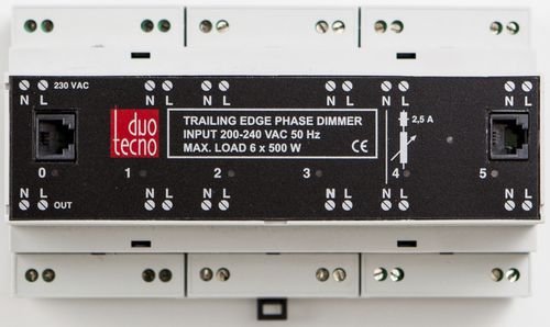Modulo di controllo di illuminazione - DT05-06TE - Duotecno - su guida DIN