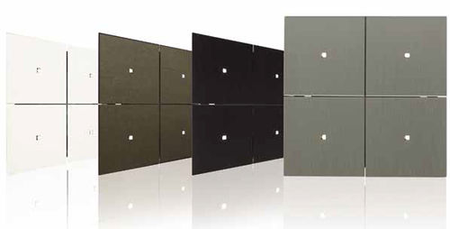 Interruttore a pulsante - DT0S-4BR - Duotecno - ad incasso / quadruplo / in bronzo