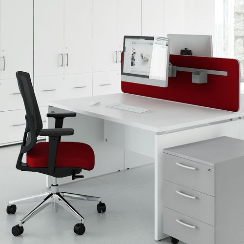 Scrivania per open space - OGI V - MDD - contemporanea / in acciaio con rivestimento a polvere / in melaminico